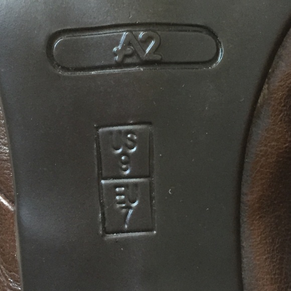 Aerosoles A2 Heelrest Brown Booties - Picture 8 of 8